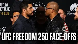 UFC Freedom 250 Face Offs