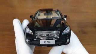 1:18 Diecast model car/ Infiniti Q70 2014 review [Unboxing]