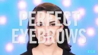 KYLIE GLAM: Beauty Bits - How to Get Gorgeous Brows
