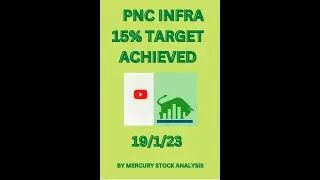 PNCINFRA 15% TARGET ACHIEVED /19.1.23 #pncinfra