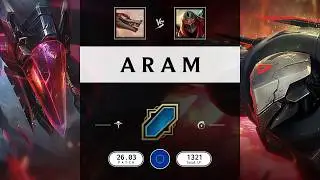 ARAM Match: Naafiri vs Zed - EUW server Patch 26.03