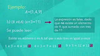 Valor de verdad de expresiones con cuantificadores
