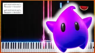 File Select - Super Mario Galaxy (Piano Tutorial)