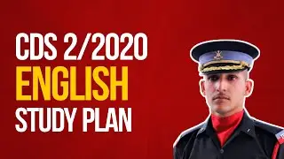 CDS 2 2020 Exam English Study Plan | CDS 2 2020 Exam English Preparation Plan