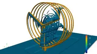 IEA 15MW Wind Turbine CFD with OpenFOAM using AMI interface approach