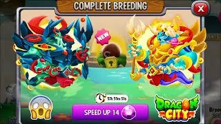 Dragon City: High Scarlett Supreme Dragon vs High Ascended Supreme Dragon [EXCLUSIVE BREEDING] 😱