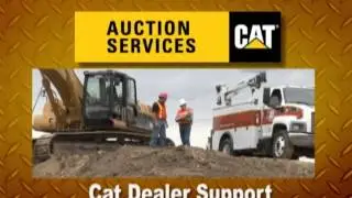 CAT Auction Services knows Equipment.