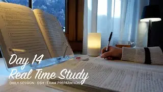 Real-Time Study With Me &mdash; Day 14 | DSH German Exam Prep