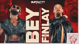Impact Wrestling David Finlay vs. Chris Bey!! @DashingChrisBey