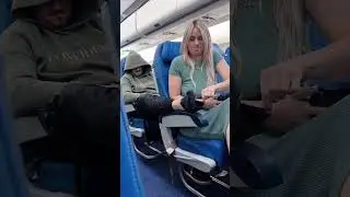 This Rude Guy on the Plane Caused a Scene! 😠😵
