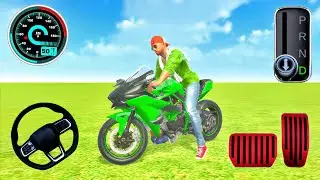 Indian aura simulation 3d Gameplay Android - Bike Driving