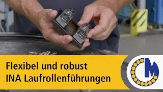 Laufrollenführungen, flexibel und robust