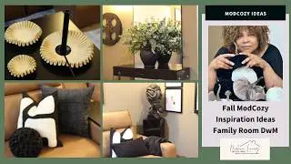Идеи декора с черным акцентом для роскошного осеннего образа: ModCozy Decorate with Me