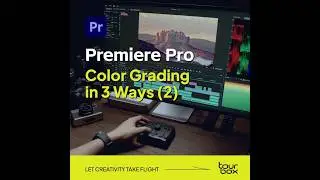 💡Color Grading in 3 Ways for Premiere Pro #tourboxtricks #premierepro #editingtutorial