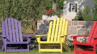 Recycled outdoor furniture