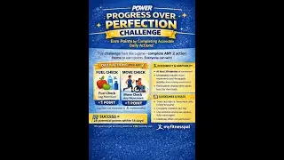 GPOWER`s Progress over Perfection Challenge Kick Off.