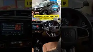 HONDA AMAZE - Audio Rework & Tuning | Live Audio Sample Clip #afto #coimbatore #honda #amaze #audio