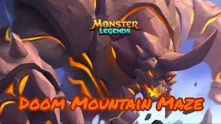 THE DOOM MOUNTAIN MAZE!! Monster Legends #125