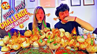 Pani Puri Challenge Gone Wrong ❌🥵 With @KUSUM YT Real Winner Akon Huwa ?? 🤪 #freefire #abhishek
