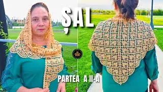 Cum crosetam SAL INIMIOARA - marama crosetata - batic crosetat - Partea a II-a