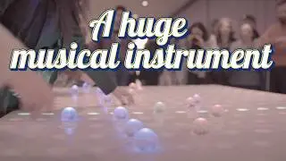 GRIDI - The worlds largest MIDI instrument (Live jam with Coolooloosh band)
