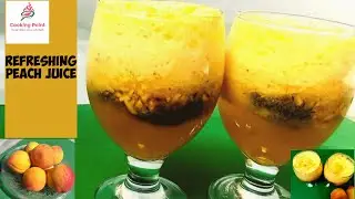 PEACH SODA|PEACH JUICE| REFRESHING SUMMER DRINK 🍹