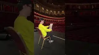 A different TYPE of instrument at the Hall 😉Typewriter artist @jamescookartwork recently revisited