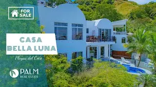 Ocean View Home in Playas del Coco 🌊 | Casa Bella Luna