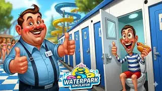 Waterpark Simulator Ep.6 LE CLIENT EST ROI (m&ecirc;me aux toilettes !)