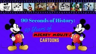 #mickey90 90 Seconds of History: 90 Years of Mickey Mouse's Cartoons