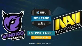 Windigo vs Na`Vi - ESL Pro League S8 EU - bo1 - de_overpass [Mintgod, Smile]
