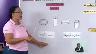 4 Matem&aacute;ticas 1Er Grado   Superficie curvas y planas