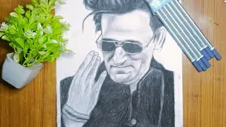Akshaye khanna drawing| Easy and simple pencil drawing| Dhurander 