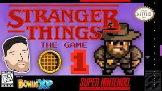 Lets Play Stranger Things: The Game - PART 1: Strong Jaw Beatdown | Stranger Things Android Gameplay