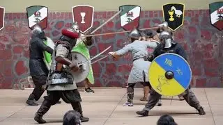 Wikinger-K&auml;mpfe 20. Schwertk&auml;mpfertreffen Bernau 12.3.2017
