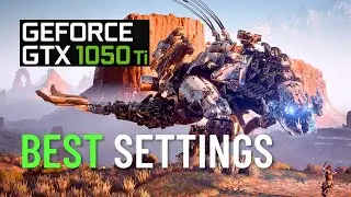 Horizon Zero Dawn Remastered Best Settings for GTX 1050 Ti + i5 7400