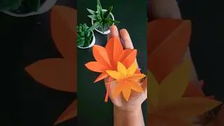 how to cut the perfect maple 🍁 leaf | paper maple leaf #papercraft #mapleleafs #paperleaf #craft