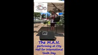Live performance at City Hall Square for International Youth Day