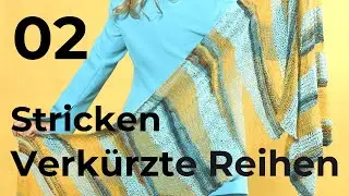 Verkürzte Reihen Stricken Kurs Teil 2 - Die Wendemasche