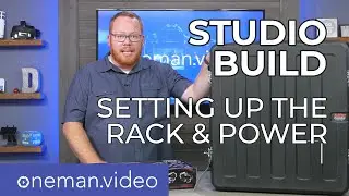 Studio Build 2019 &mdash; Шаг 1 &mdash; Стойка и блок питания