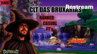[LIVE] Segunda Feira braba dos x1 [Ranked, Casual, FTs] DBFZ | KOF | Sei lá...só vem!!