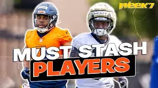 10+ MUST STASH Players with SECRET UPSIDE in Fantasy Football