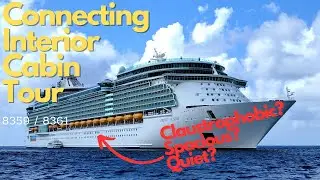 Connecting Interior Cabin Tour | Liberty of the Seas | 8359 & 8361