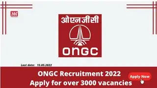 ONGC Recruitment 2022 For 3000+ Posts. || New Government job Update.