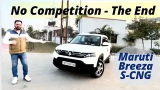 Maruti Breeza S-CNG 2025 Features & Specs🇮🇳,  Mileage, performance, service & maintenance details.