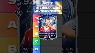 💙 TOTY Honourable Mention Tier List!