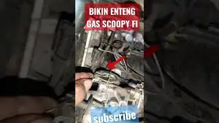BIKIN ENTENG GAS MOTOR SCOOPY FI