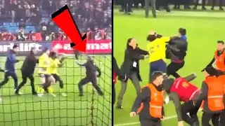 Players Fend for Their Lives as Rival Fans ATTACK
