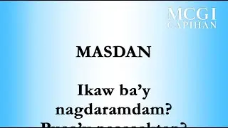 Masdan | Minus One | MCGI Song | Lyrics prompter