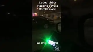 Relay attack unit  Toyota Corolla. How to steal car. codegrabber Pandora VS Toyota Corolla
